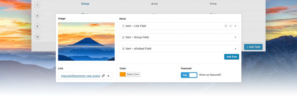 Advanced Custom Fields WordPress Plugin