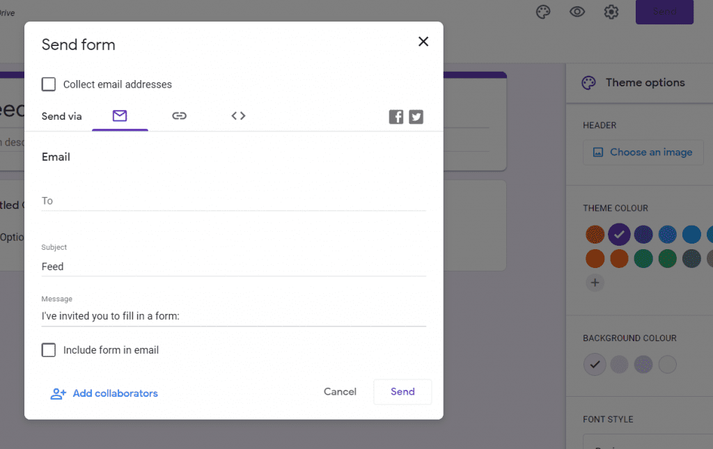 How To Create Feedback Form On Google Forms Webolute